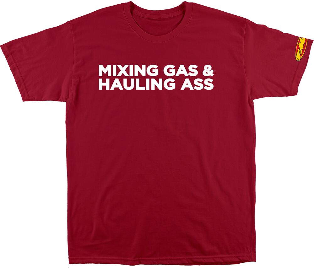 FMF Tee Gass Rouge S