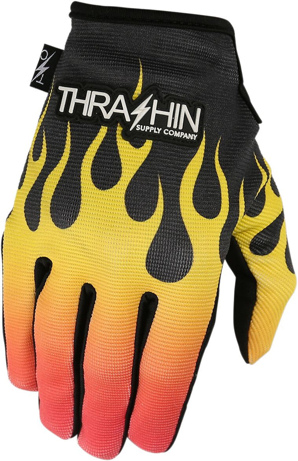 Thrashin Supply Glove STLTH Flame MD