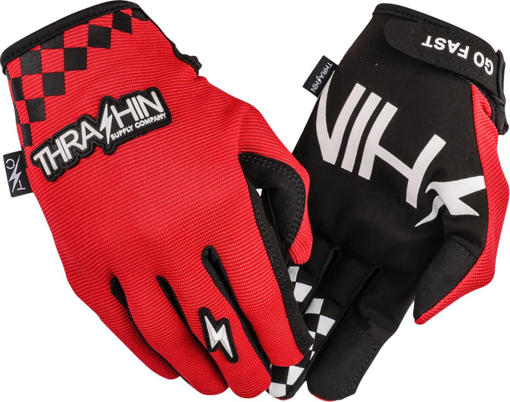 Thrashin Supply Glove Go Fast Stealth Rouge Medi