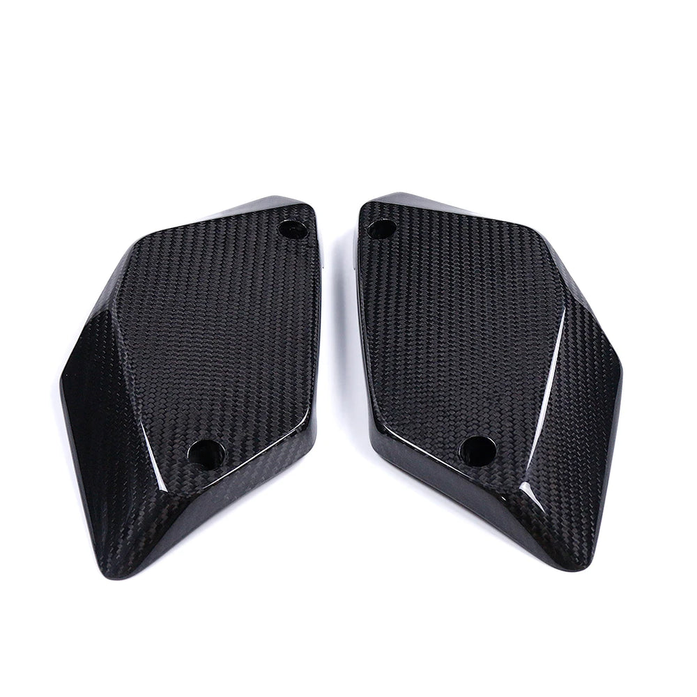 Pour BMW F 900 XR 2020 2021 2022 2023 2024 2025 100 fibre de carbone protection de radiateur