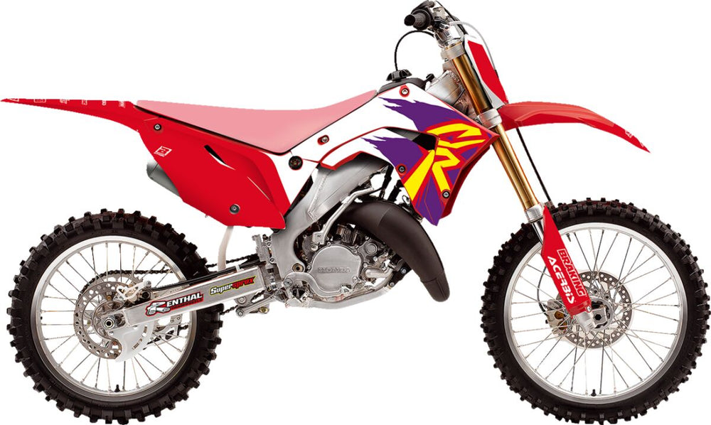 Kit déco tout-terrain Blackbird KT Retro CR pour Honda CR 125 R et CR 250 R — réf 43026690