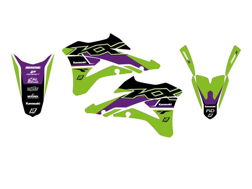 Blackbird Graphic Kit Dream 5 KX85 14-19