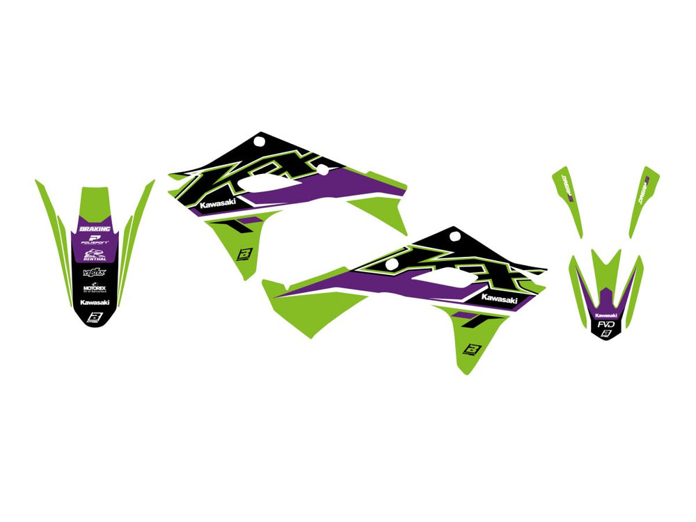 Blackbird Graphic Kit Dream 5 KX450 24