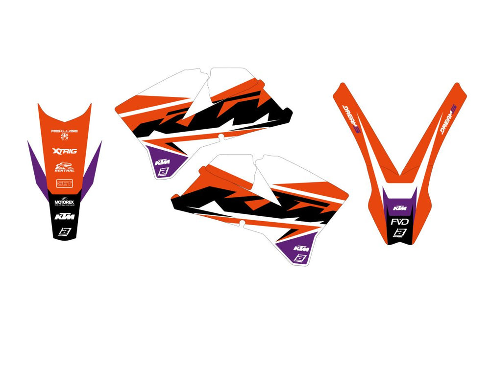 Blackbird Graphic Kit Dream 5 SX 05-06