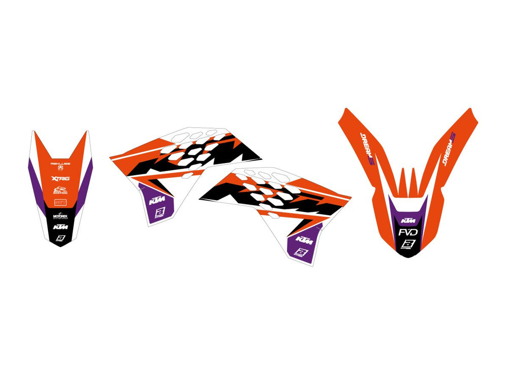 Blackbird Graphic Kit Dream 5 SX 07-10