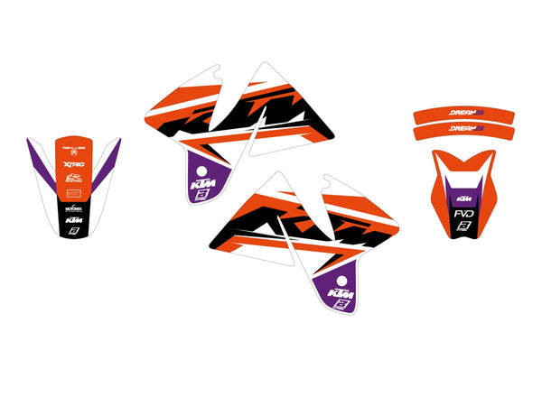 Blackbird Graphic Kit Dream 5 SX 98-00