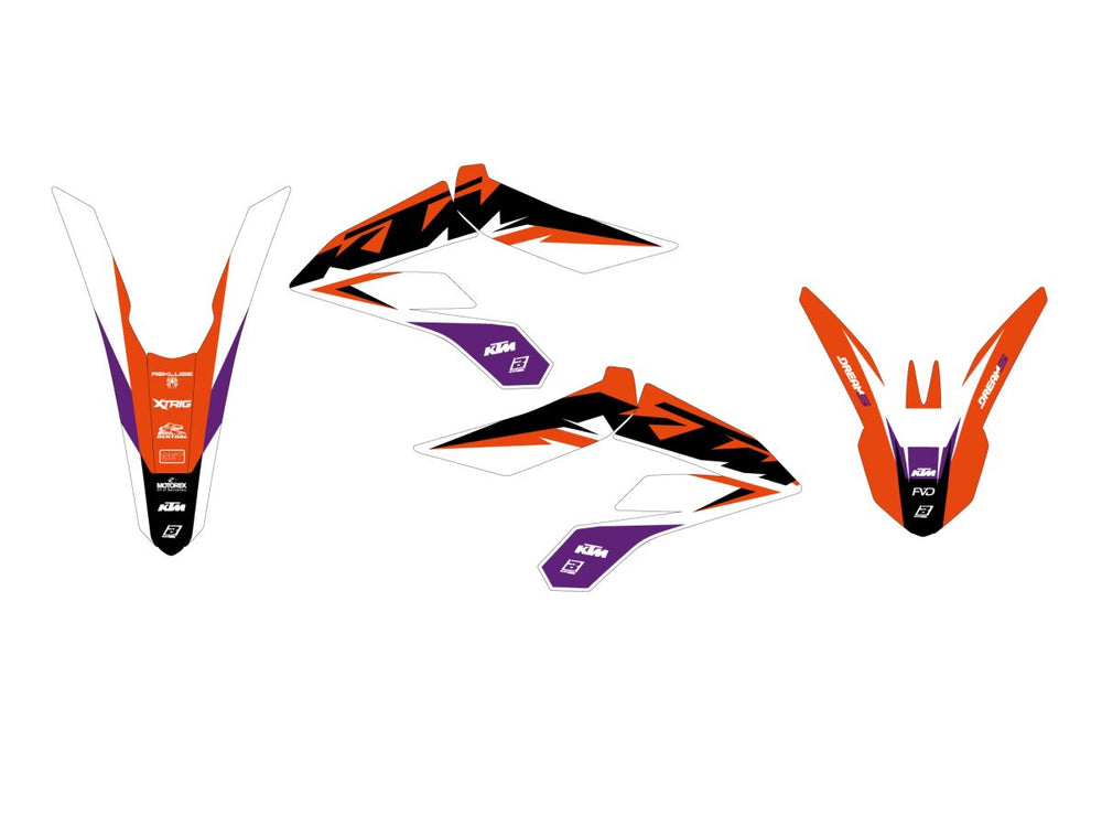 Blackbird Graphic Kit Dream 5 FREERIDE