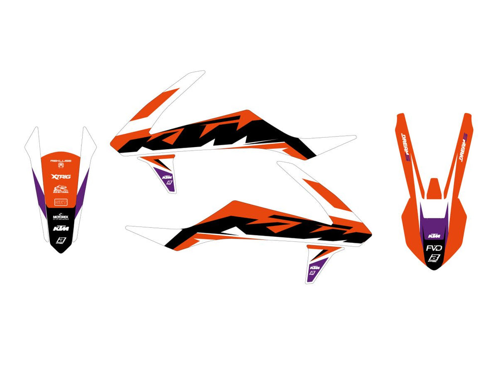Blackbird Graphic Kit Dream 5 KTM 16-18