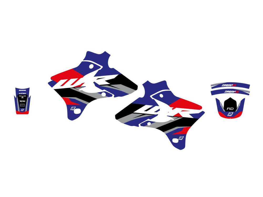Blackbird Graphic Kit Dream 5 WRF 03-04