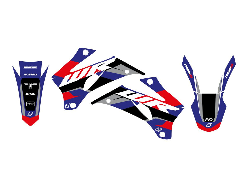 Blackbird Graphic Kit Dream 5 WRF250 07