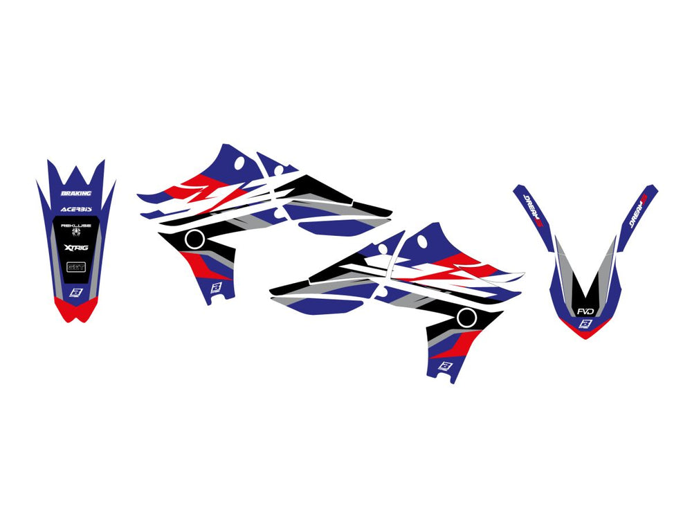 Blackbird Graphic Kit Dream 5 YZF450 10
