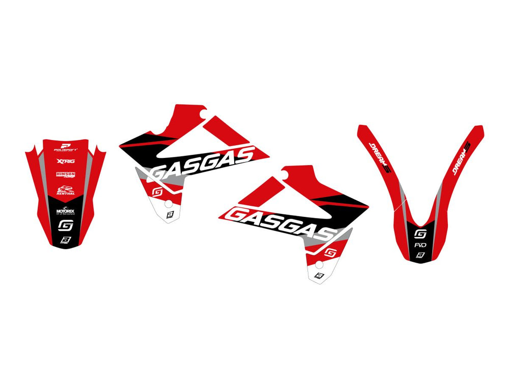 Blackbird Graphic Kit Dream 5 GasGas Ec