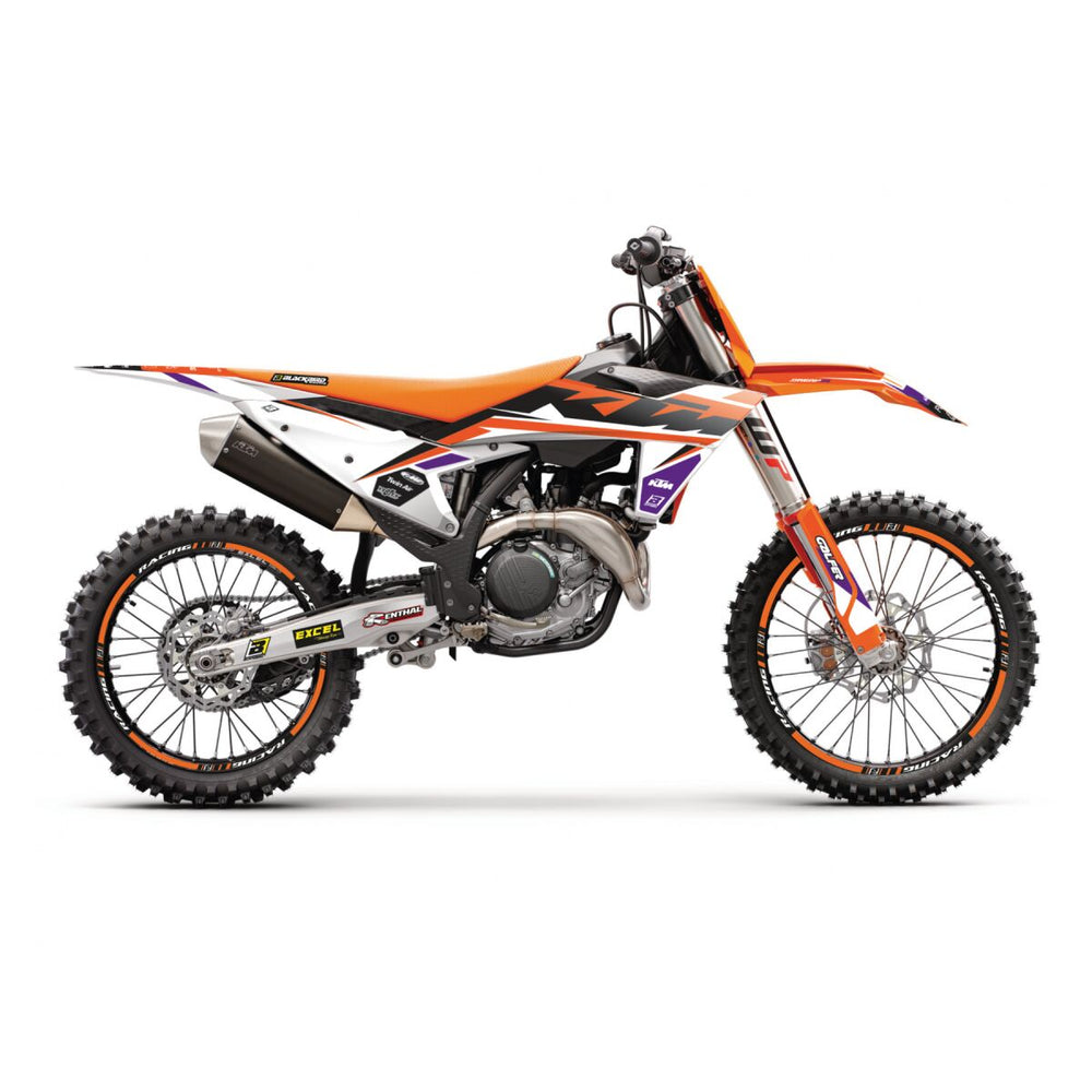 Kit déco tout-terrain Blackbird Dream 5 Chromé KTM — réf 43027507
