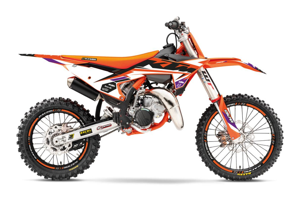 Kit déco tout-terrain Blackbird Dream 5 Chromé KTM — réf 43027509