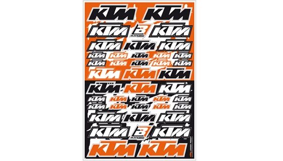 Autocollants Blackbird Logo Kit KTM PVC — réf 43201775