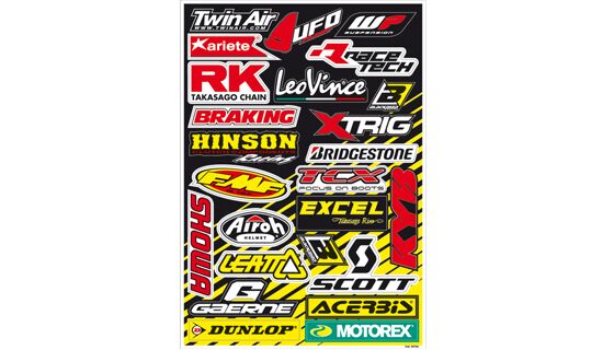 Blackbird Autocollant Logo Kit