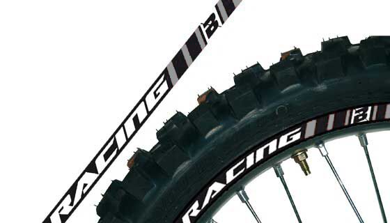 Blackbird Rim Autocollant Grey