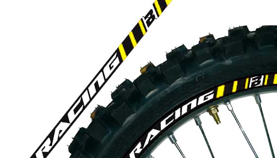 Blackbird Rim Autocollant Yl