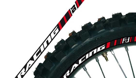 Blackbird Rim Autocollant RD