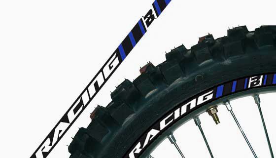 Blackbird Rim Autocollant BL