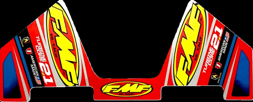 Autocollants FMF T-core 2 1 Covering Mylar Dcal Rep — réf 43201979