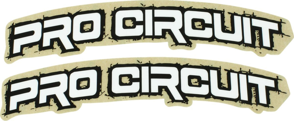 Pro Circuit FRT FNDR Autocollant Retro
