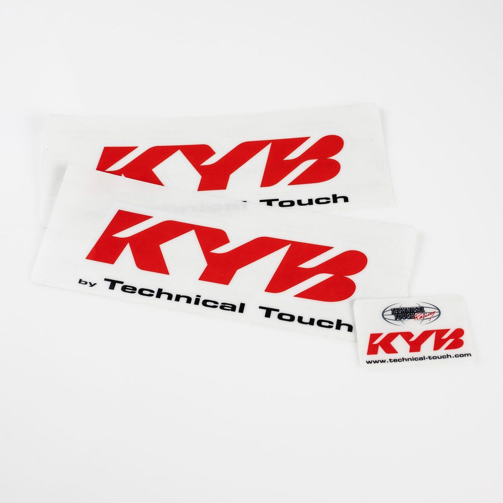 Autocollants KYB Fourche Kit Rouge — réf 43202577