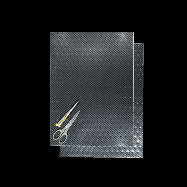 Blackbird Autocollant Sheet Carbone 2PCS avec