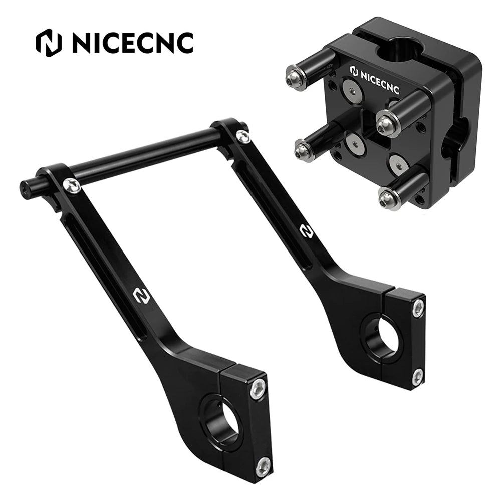 NiceCNC GPS navigator support bracket/support téléphone amps pattern pour KTM SMC 690 SMCR 690 enduro/r Husqvarna 701 GasGas 700 sm/es