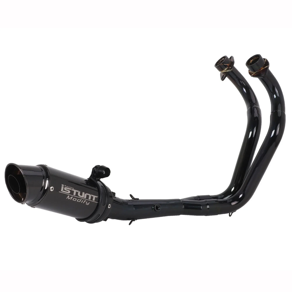 Échappement silencieux pour Yamaha MT07 FZ07 YZF-R7 XSR700 2014-2024 moto échappement ligne complète échappement MT07 échappement avant raccord d'échappement