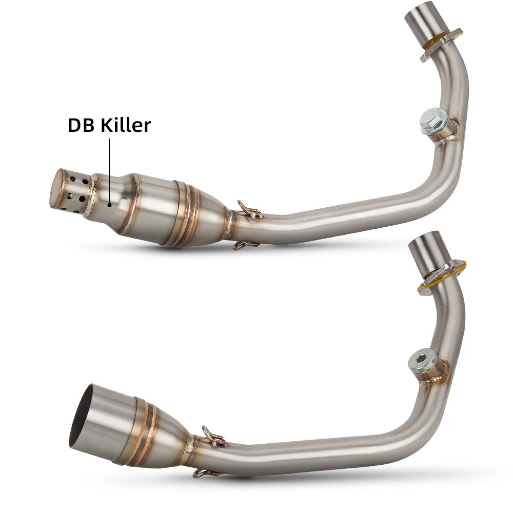 Pour Vespa Sprint 150 125 3V Primavera 150IE 125IE moto échappement ligne complète avant raccord d'échappement R77 silencieux upgrade