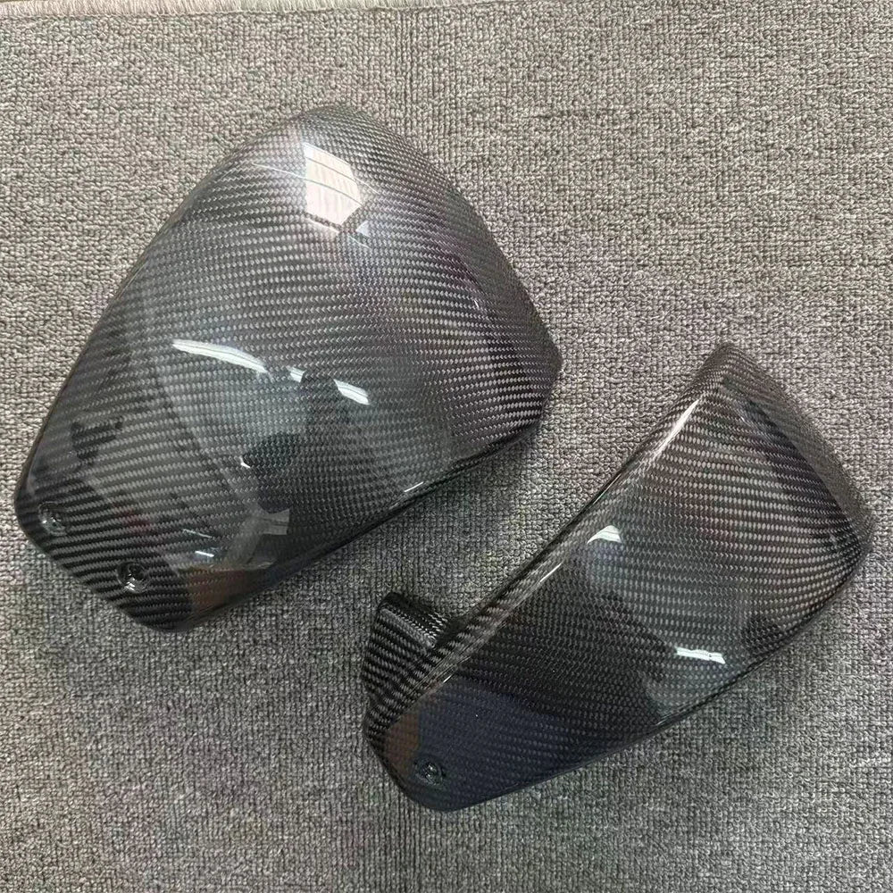 Pour Harley Davidson lowrider S 2022 2023 2024 fibre de carbone moto modification pièce latéral batterie protection cadre protection plat