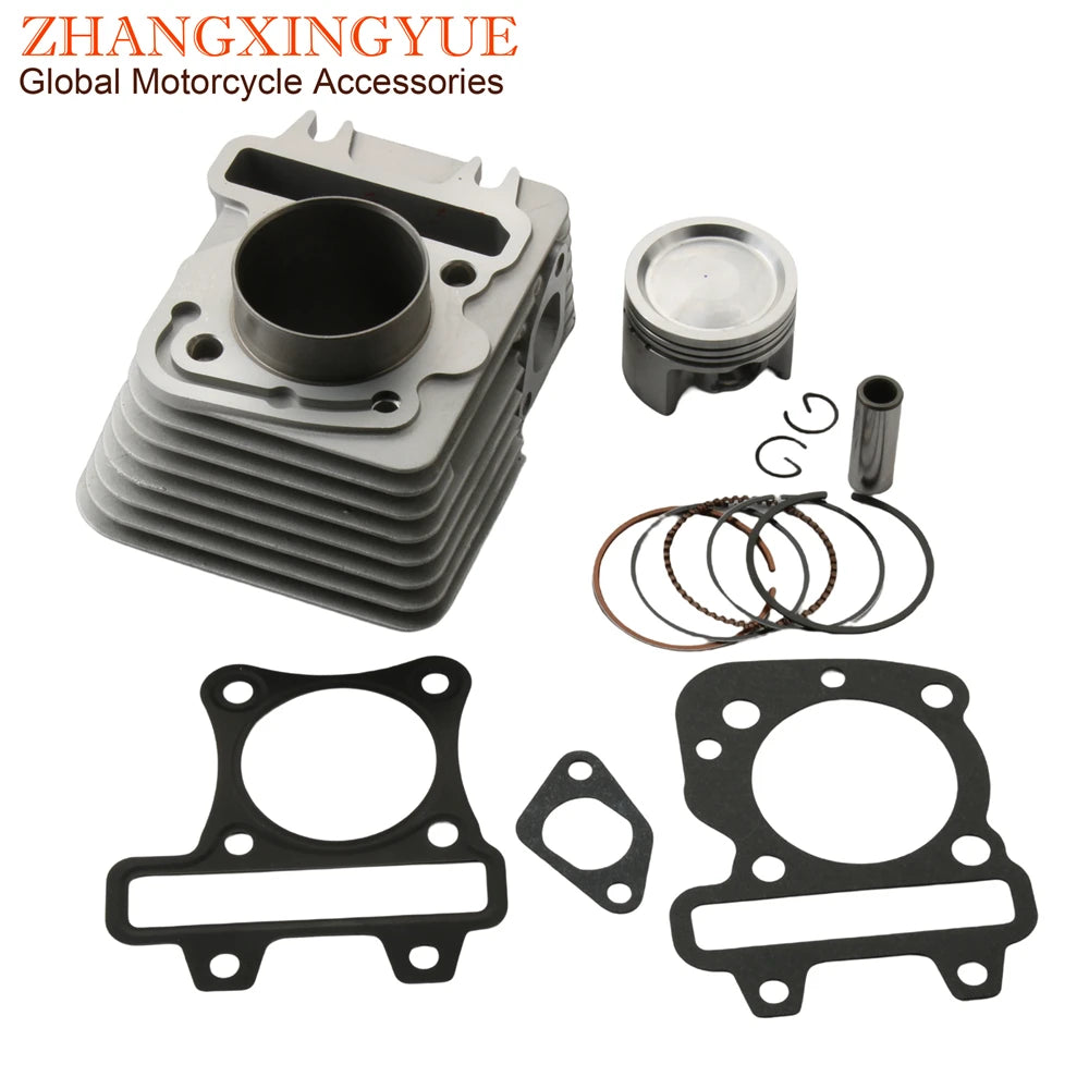 Scooter 49MM 80CC big bore racing cylindre block kit pour Vespa S LX 50 Primavera Sprint 50CC 4T ac 3V 4V euro 4