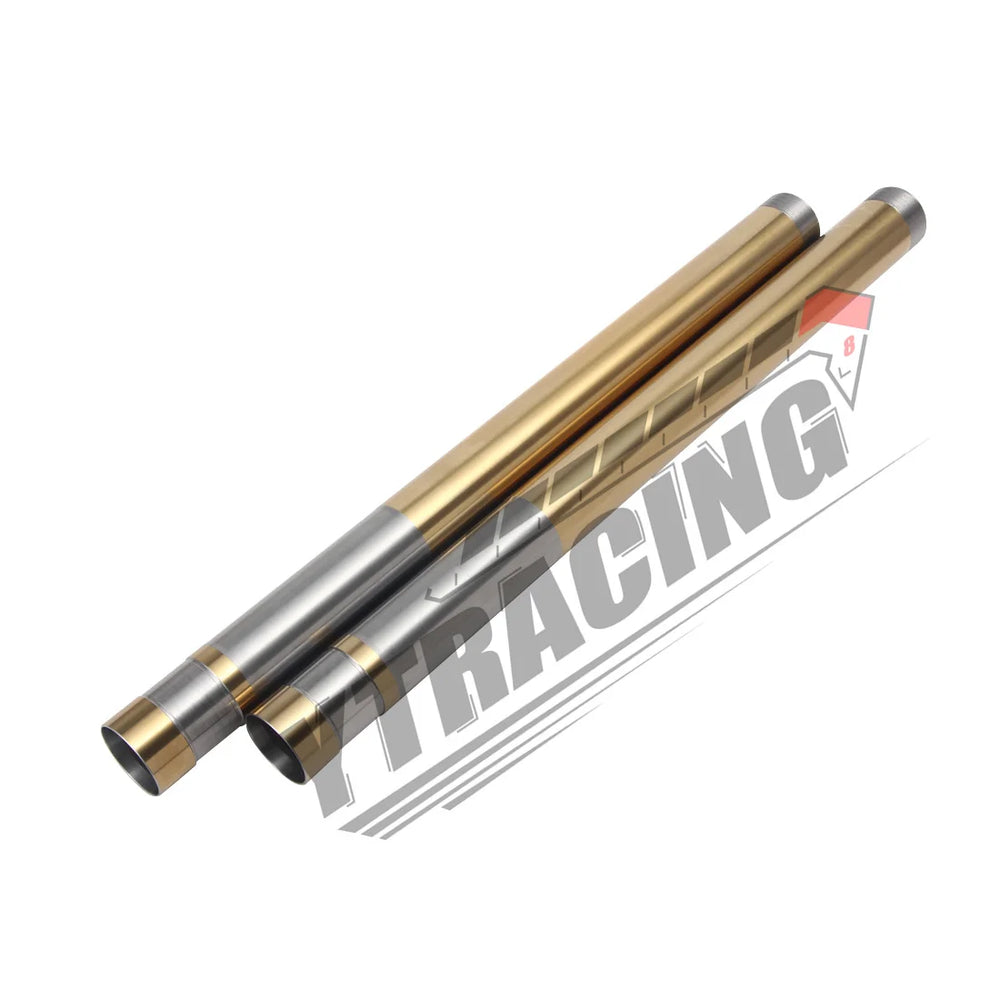 Gold/silver fourche avant intérieur tubes pour Yamaha MT-10 2018-2021 FZ10 2017 YZF R6 2017-2020 R1 2015-2019 R1S 2016-2018 43X531MM