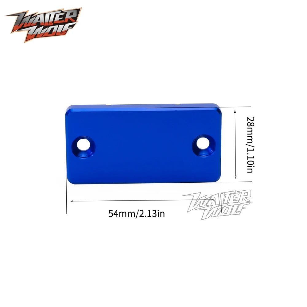 Frein liquide bocal protection frein maître cylindre bouchon pour Yamaha TTR125 /e/le/lw/lwe TTR230 WR250 WR500 YZ125 YZ250 YZ490 YZ80