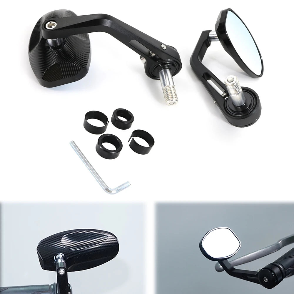 Moto barre embout rétroviseur guidon pour BMW S1000RR 2009-2019 HP4 2013-2021 S1000R nine-t 2014-2021 CNC rétroviseur