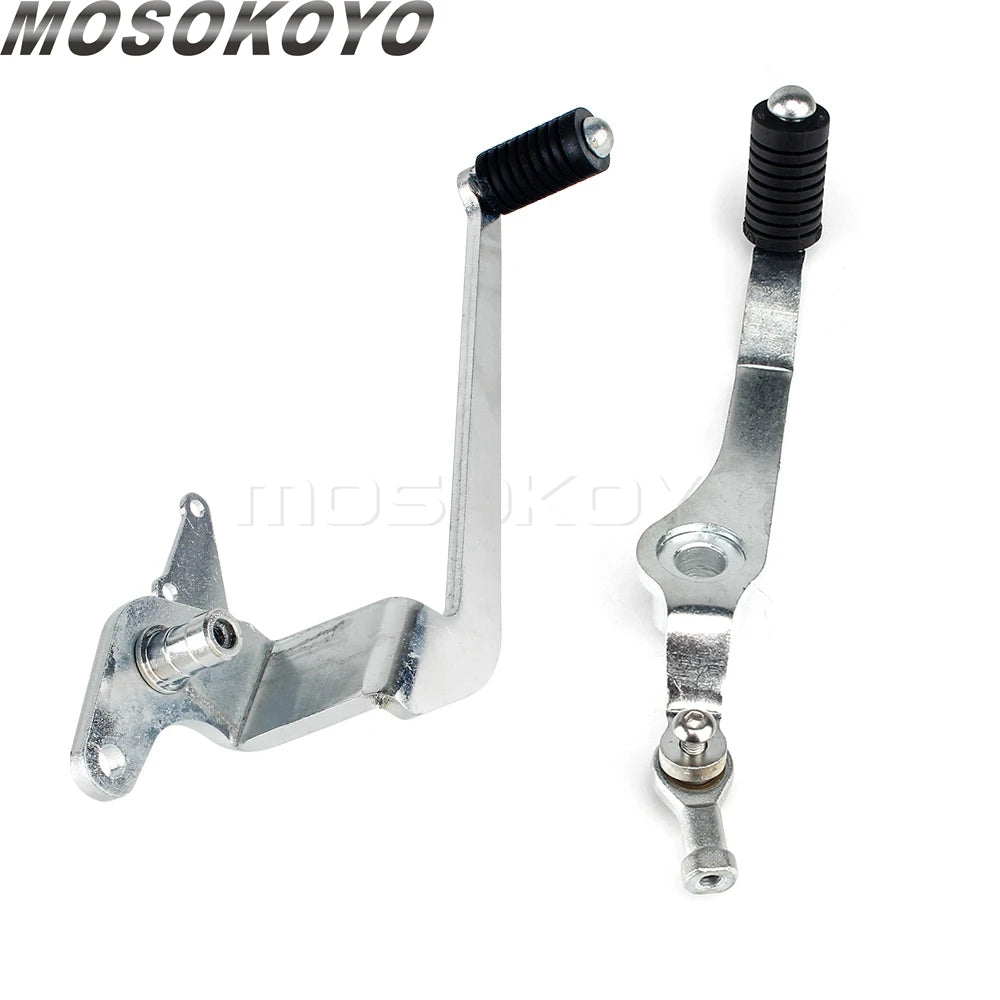 Moto droit latéral gauche latéral gear shift sélecteur levier pied frein pédale levier pour Yamaha FZ6R XJ6 Diversion F XJ6N 09-2017