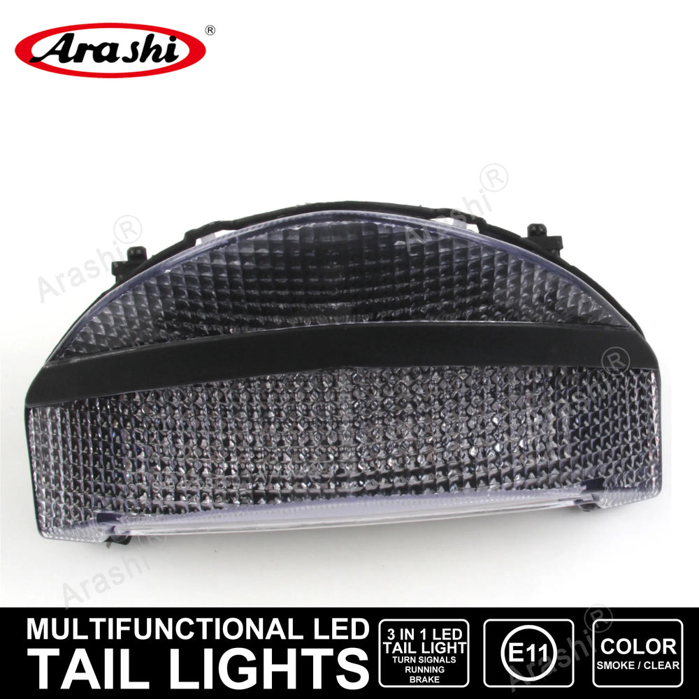 Pour Honda CBR 929 RR CBR929RR 2000 2001 moto arrière feu arrière frein clignotant intégré LED feu smoke clear