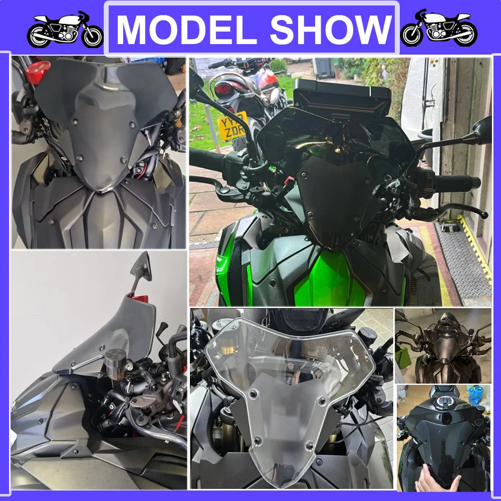 Pour Kawasaki Ninja Z-H2 ZH2 Z H2 SE 2020 2021 2022 2023 2024 2025 pare-brise vent déflecteur protection bulle visière