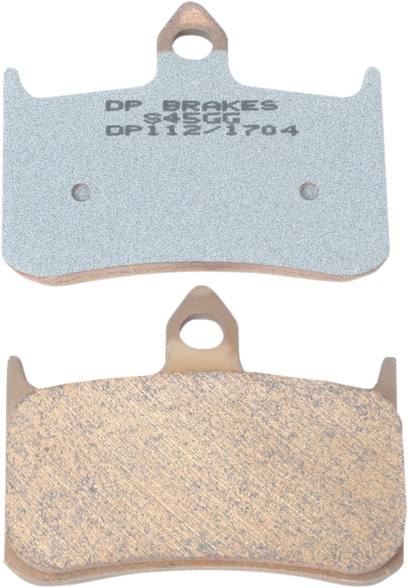 Plaquettes de frein fritté métal DP Brakes FRT pour Honda CB 1000 F, CB 900 F, CB 919 F et 8 autres modèles — réf DP112