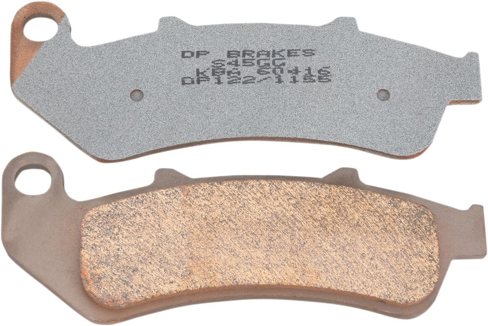 Plaquettes de frein fritté métal DP Brakes F/R pour Honda CBR 1000 F — réf DP122