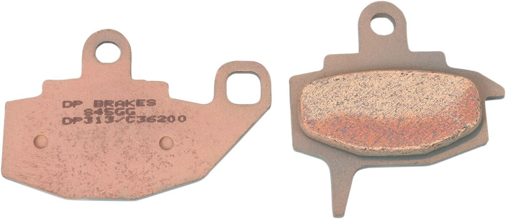 Plaquettes de frein fritté métal DP Brakes MX FRT pour Kawasaki KLR 650, KX 125 E, KX 125 F et 3 autres modèles — réf DP313