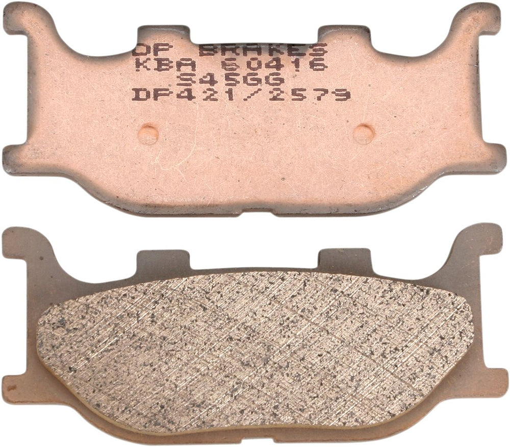 Plaquettes de frein fritté métal DP Brakes FRT pour Yamaha CP 250, FZ6 600 N, FZ6 600 N ABS et 22 autres modèles — réf DP421