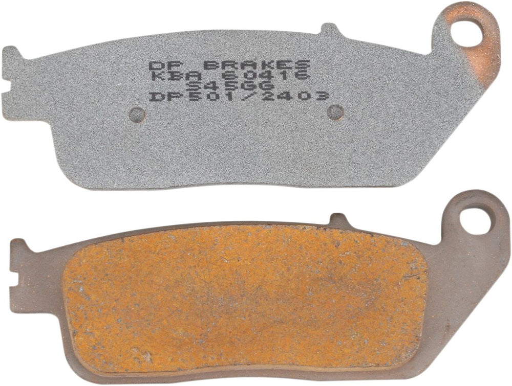 Plaquettes de frein fritté métal DP Brakes F/R pour Kawasaki J 125 ABS, Kawasaki J 300, Kawasaki J 300 ABS et 22 autres modèles — réf DP501