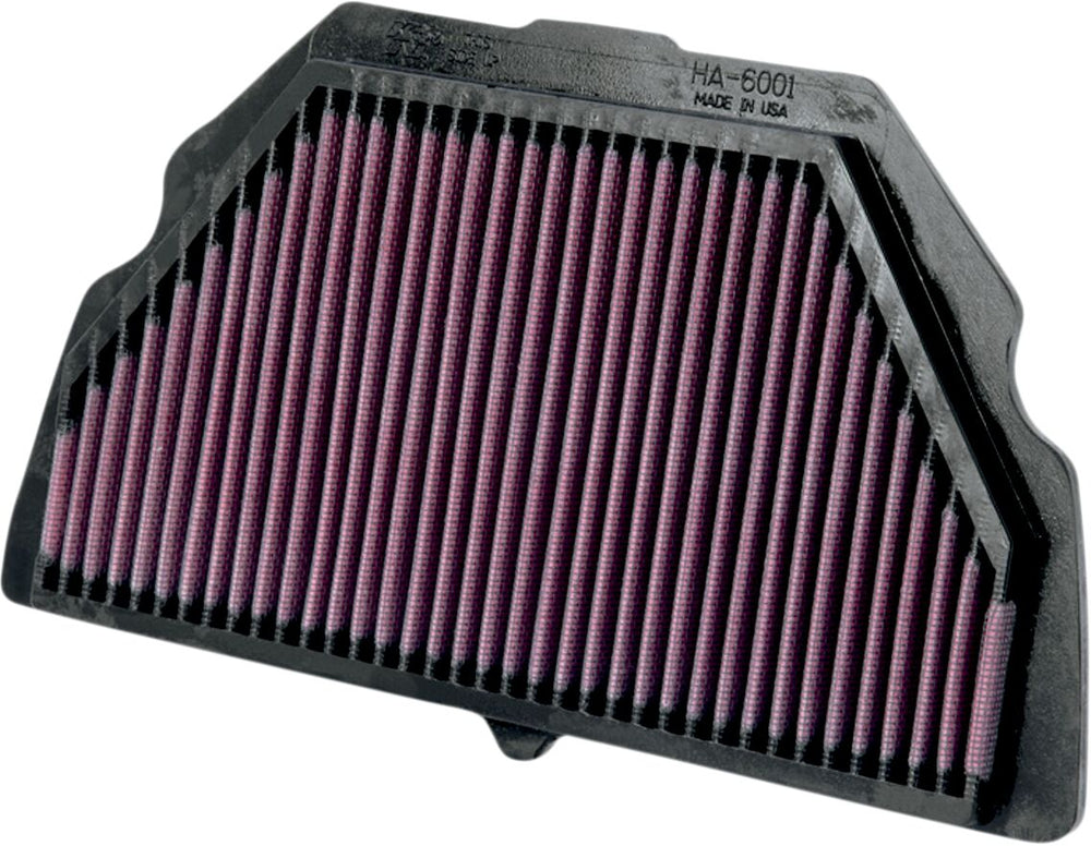 Filtre à air K&N CBR600F4I 01 pour Honda CBR 600 F, CBR 600 F4I, CBR 600 F4I ABS et 1 autres modèles — réf HA6001