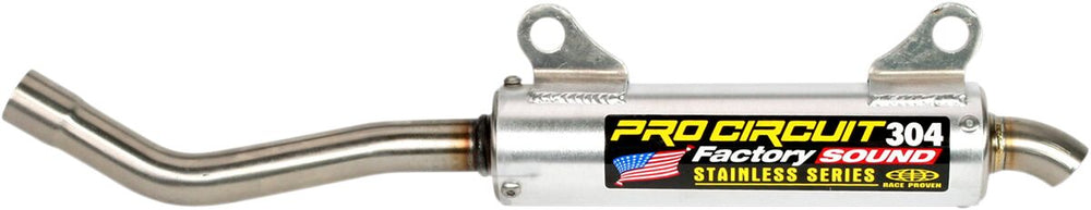 Silencieux tout-terrain Pro Circuit STN Silenc CR250 '88 pour Honda CR 250 R — réf SH88250304