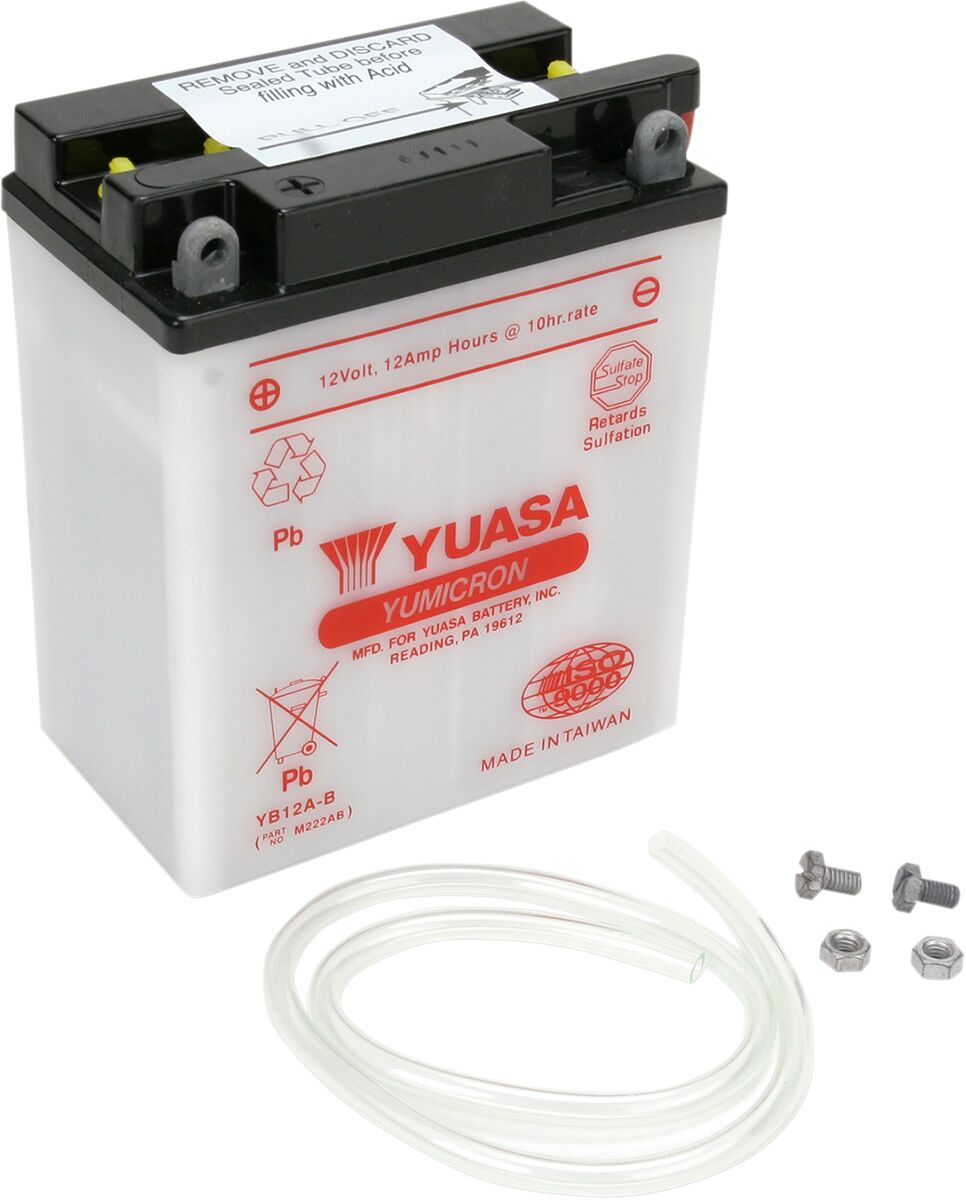 Yuasa Batterie Yuasa HD Dry YB12A-B