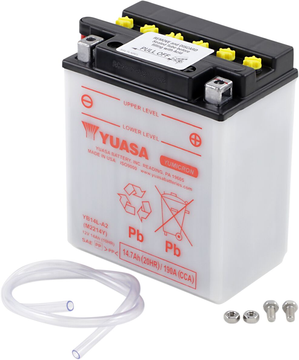 Yuasa Batterie Yuasa HD Dry YB14L-A2