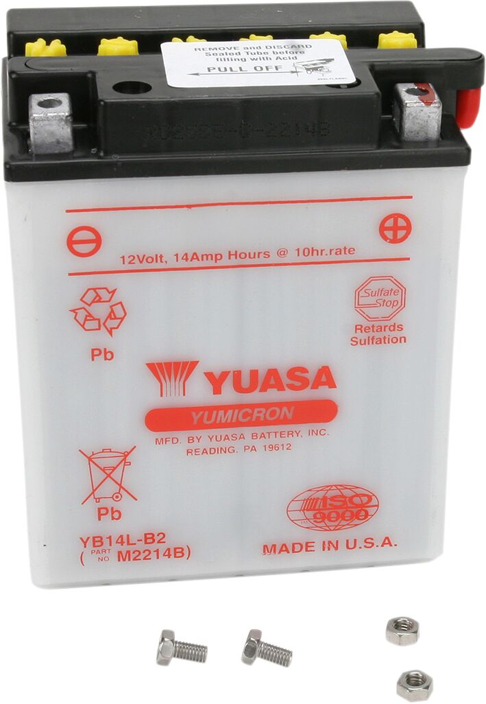 Yuasa Batterie Yuasa HD Dry YB14L-B2