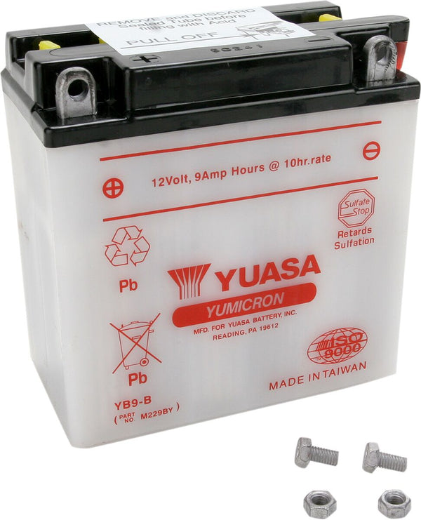 Yuasa Batterie Yuasa HD Dry YB9-B